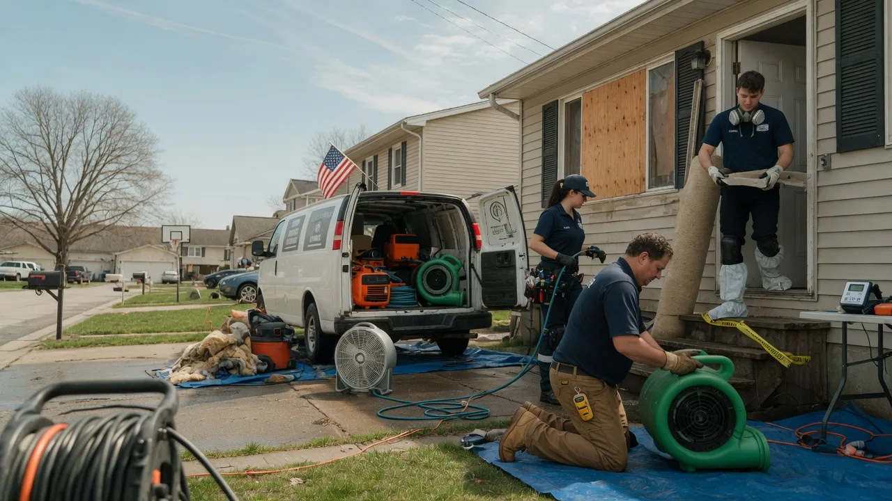 Water Damage Restoration in Saranac, MI near me